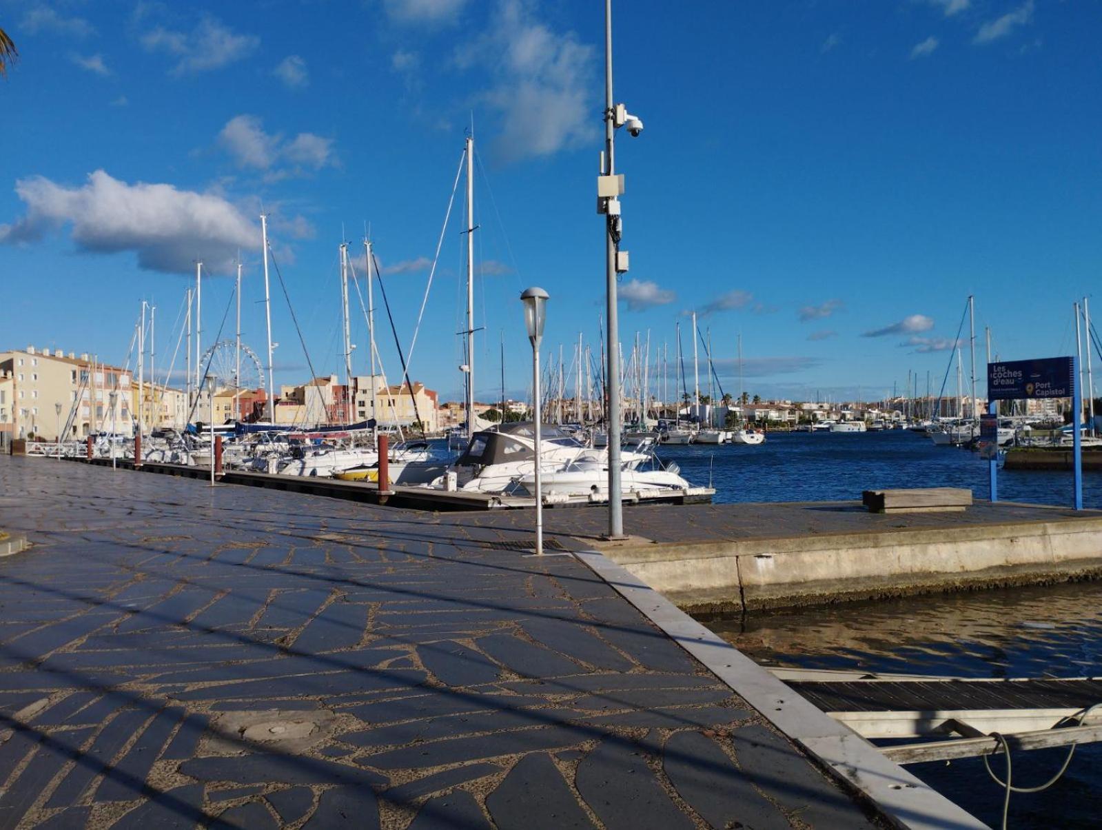 Studio 4 Couchages Avec Piscine D'Ete Vue Port Agde Exterior photo